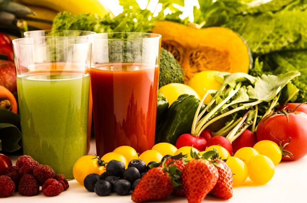 sokovi od povrća i voća za mršavljenje